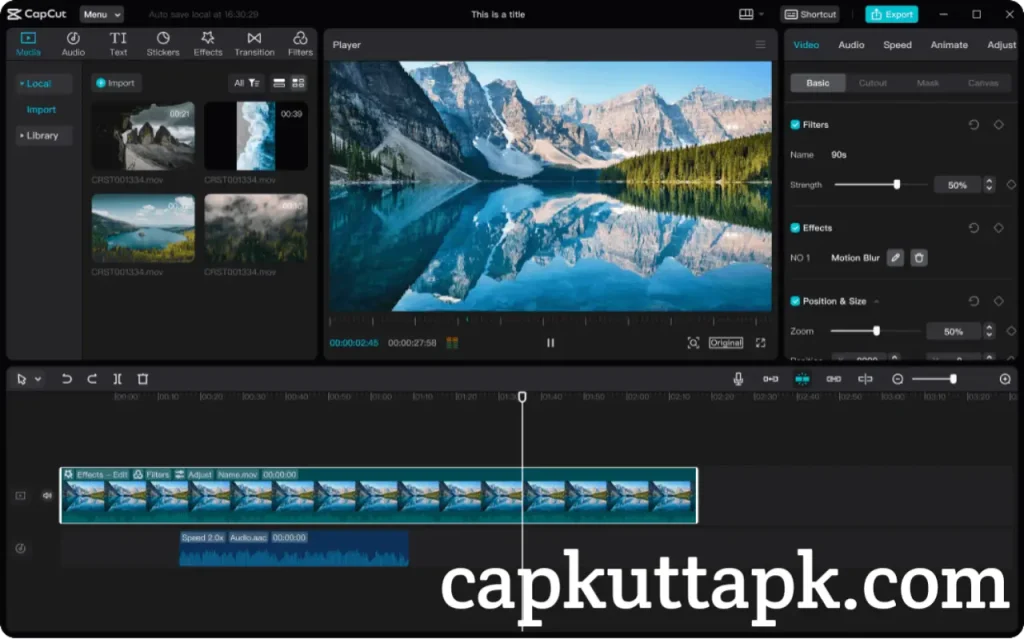 capcut mod apk old version | editing app